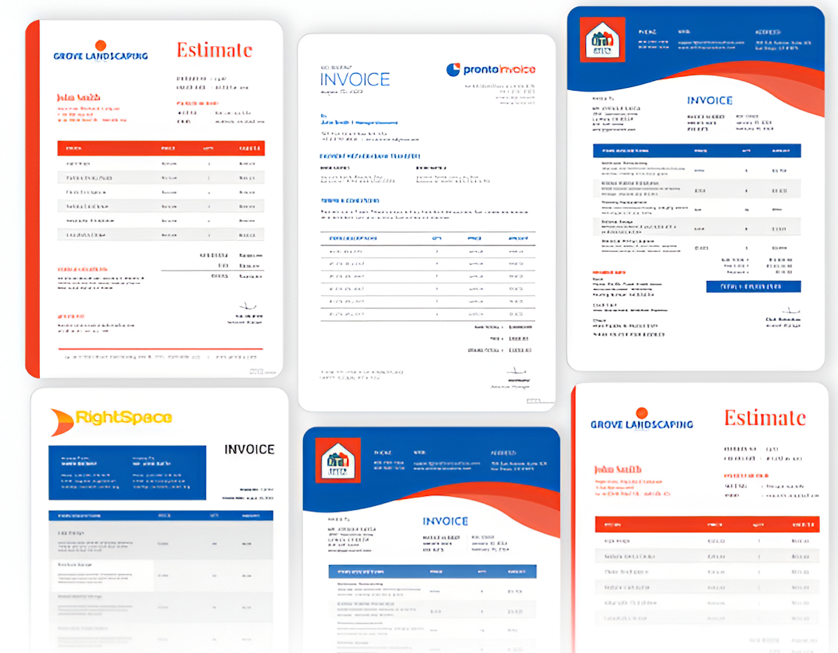 Create Professional Invoices preview